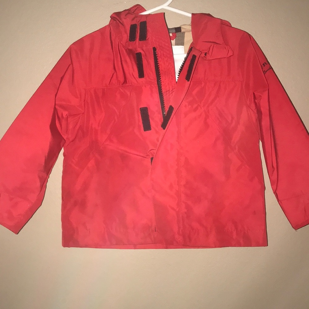 Burberry Kids Red Jacket